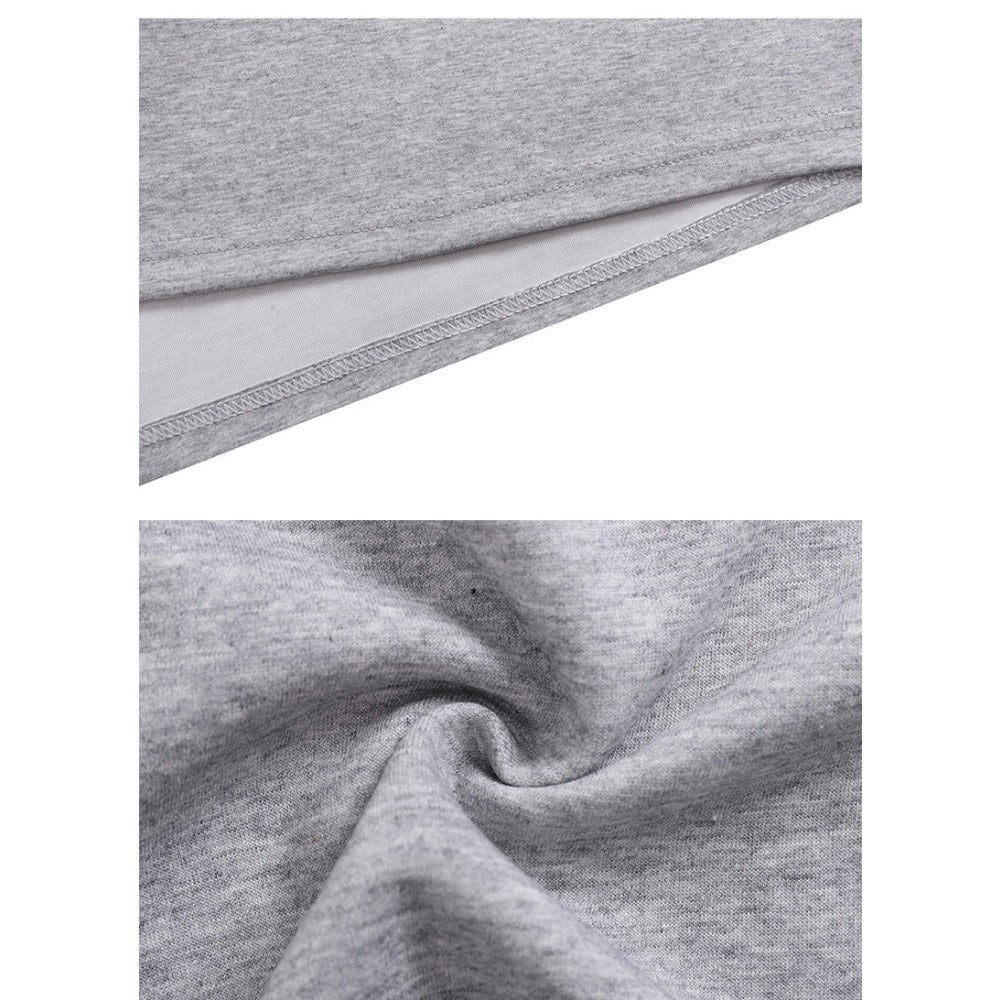 Loose Detachable Plaid Cape T-Shirt - Thrashink