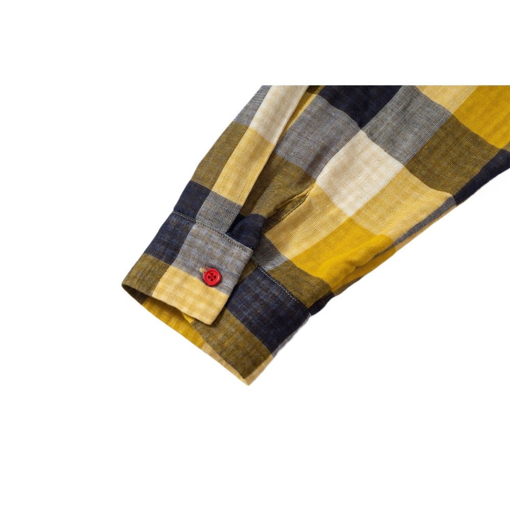 Multi - patterned Patchwork Shirt - Thrashink