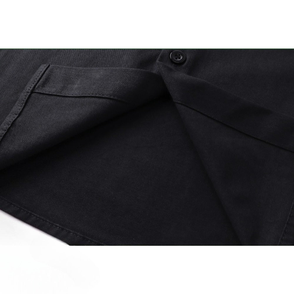 NOWTREND Patterned Printed Overshirt - Thrashink