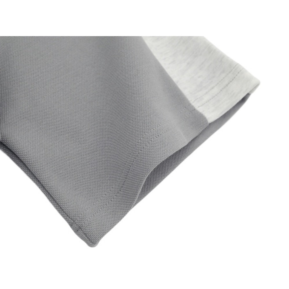 Patchwork Contrast Sport Polo Shirt - Thrashink