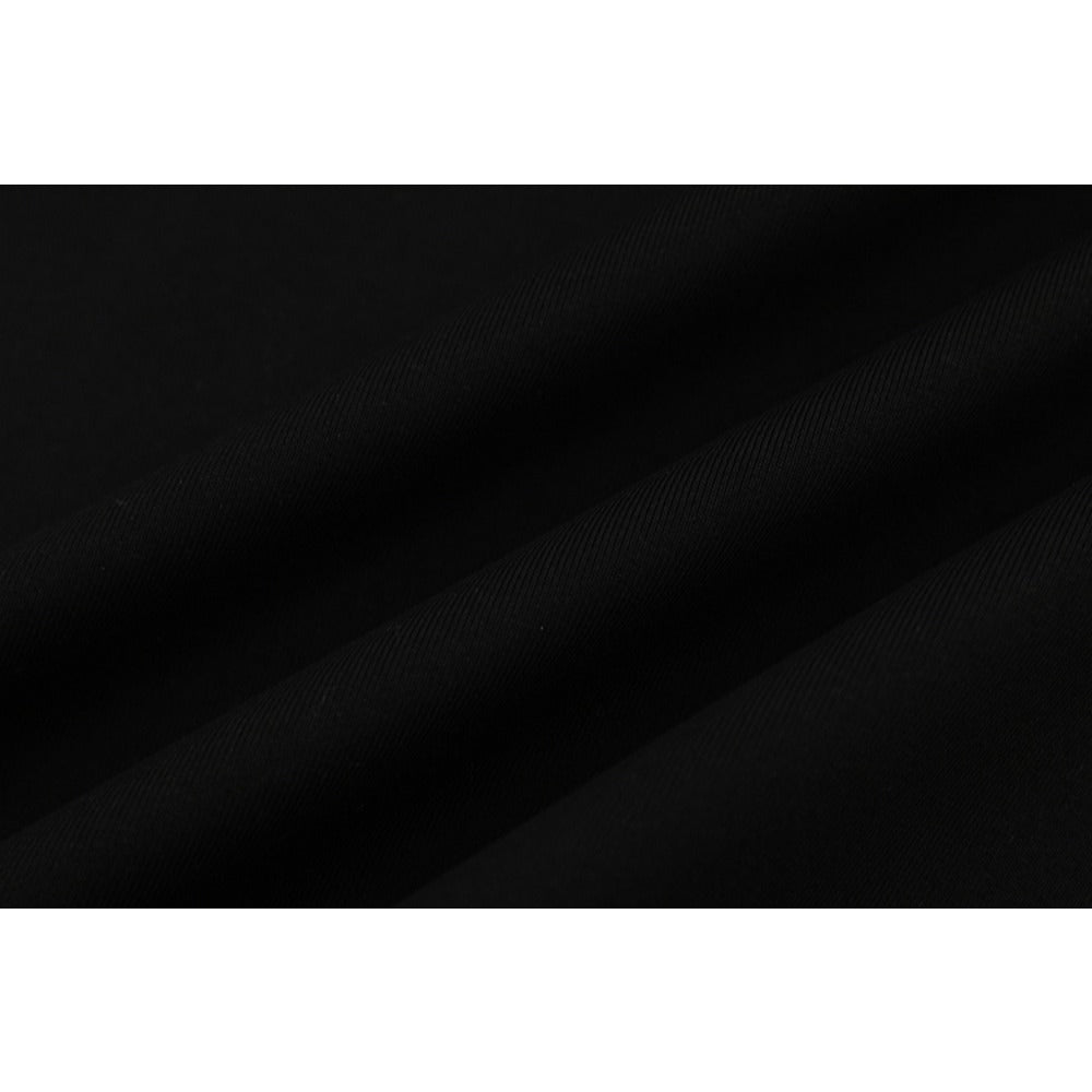 Pearl Cross Necklace Embroidery T-Shirt - Thrashink