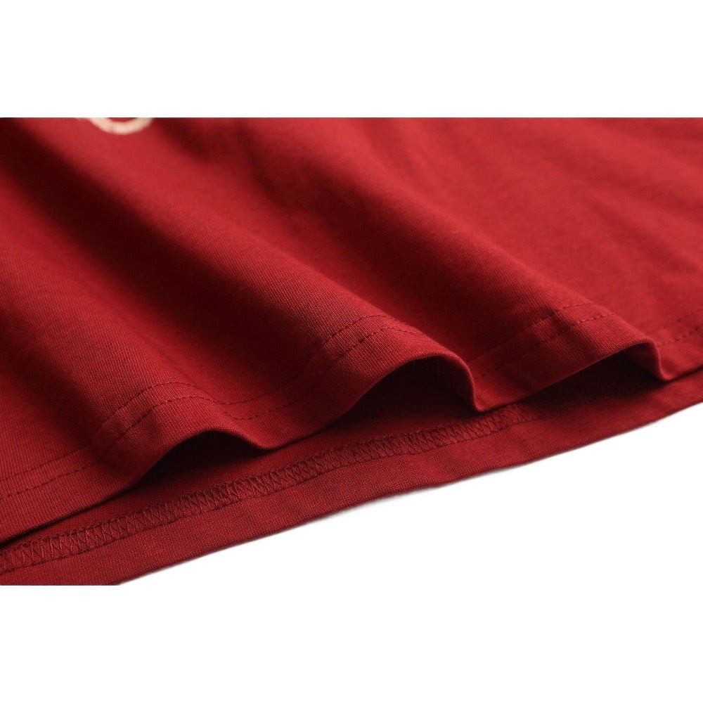 Retro Letter Print Fake Two - piece Shirt - Thrashink