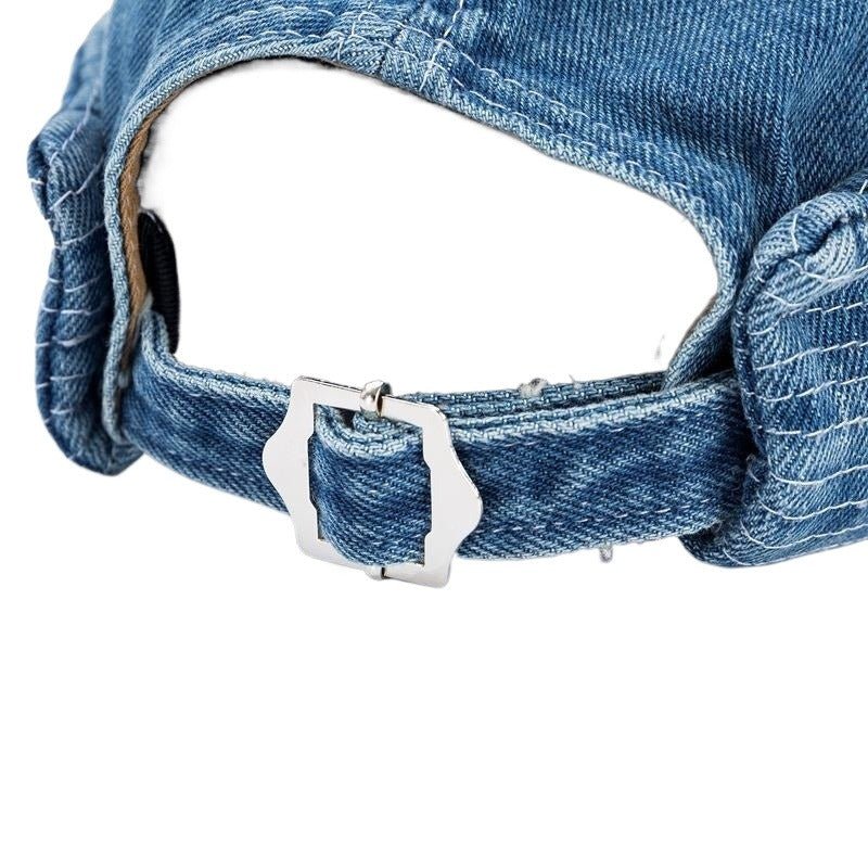 Street Hip - hop Denim Beanie Cap - Thrashink