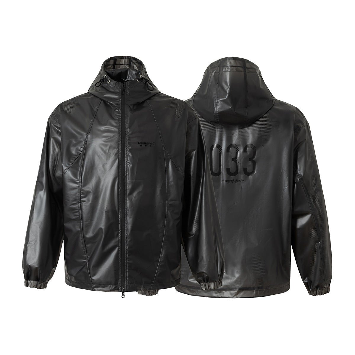 '033' Hidden One Windproof Leather Jacket - Thrashink