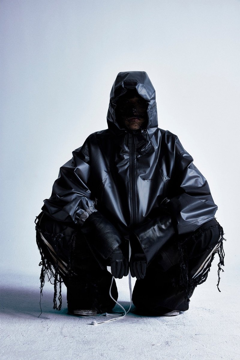 '033' Hidden One Windproof Leather Jacket - Thrashink