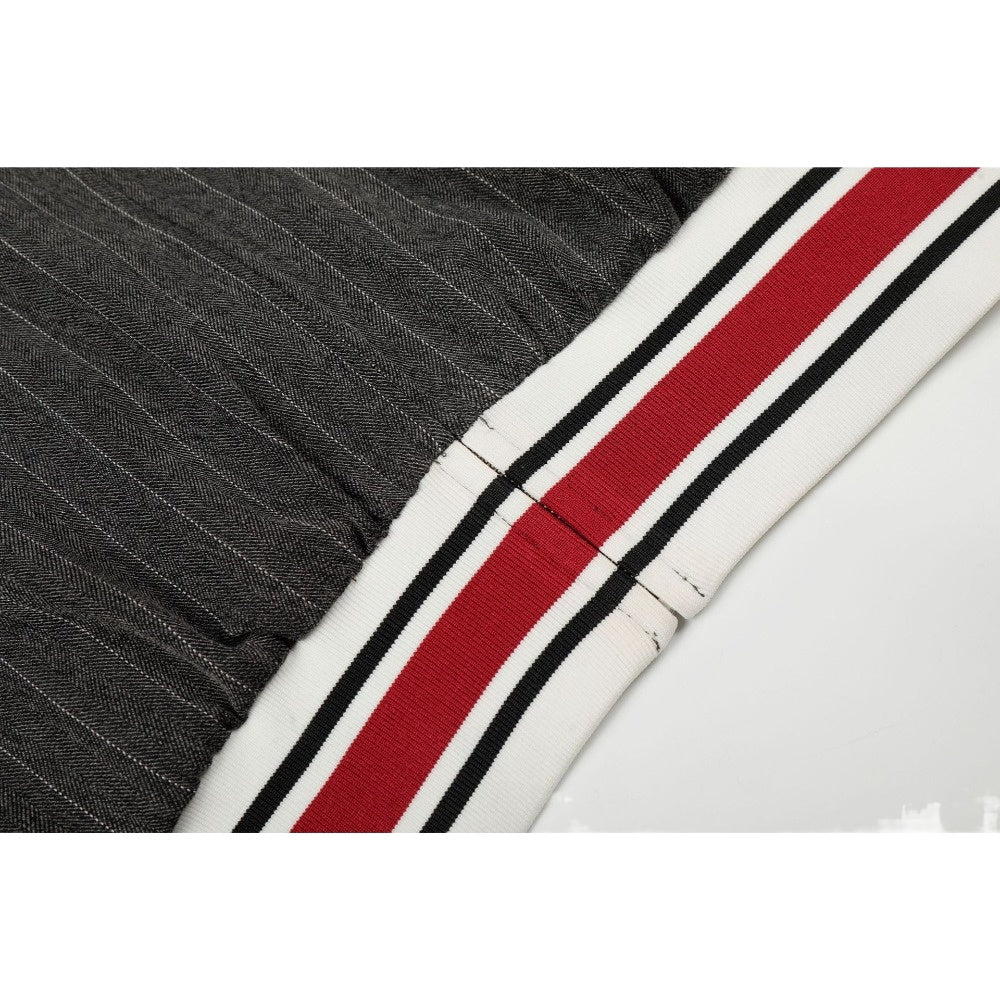 Retro Pinstripe Track Jacket