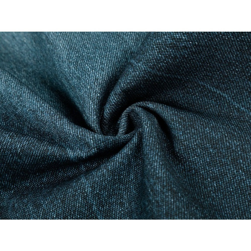 Vintage Washed Distressed AC Print Jeans