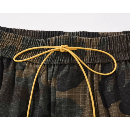 RO Washed Camo Cargo Shorts