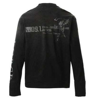 Force 09 Gradient Distressed Long Sleeve