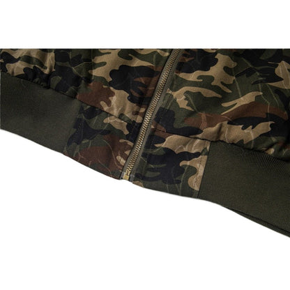 90 Camo Faux Fur Hooded Jacket - Thrashink