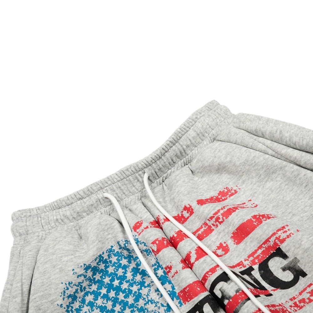 American Flag Pattern Pants - Thrashink