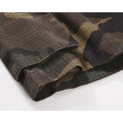 RO Washed Camo Cargo Shorts