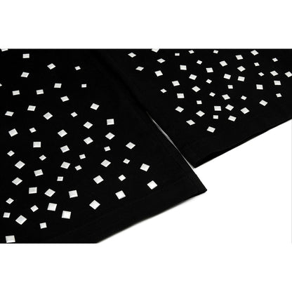 Sparkle Square Wide-Leg Jeans