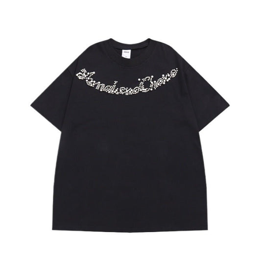 Beaded Cleanfit T-Shirt - Thrashink