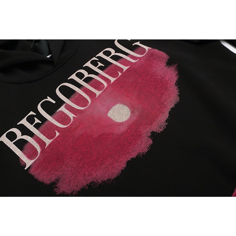 BEGOBERG Sunset Trace Print Hoodie - Thrashink