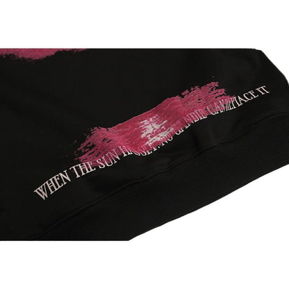 BEGOBERG Sunset Trace Print Hoodie - Thrashink