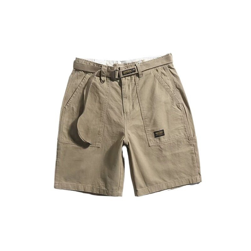 Belted Cargo Shorts - Thrashink
