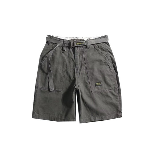 Belted Cargo Shorts - Thrashink