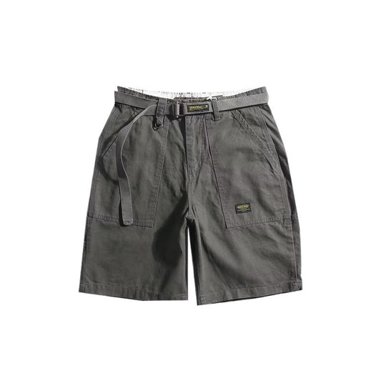 Belted Cargo Shorts - Thrashink