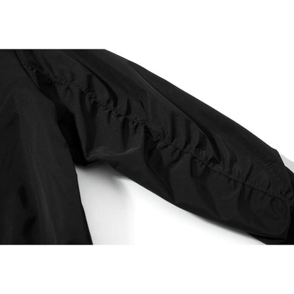 Black Artistic Portrait Bomber Jacket - Thrashink