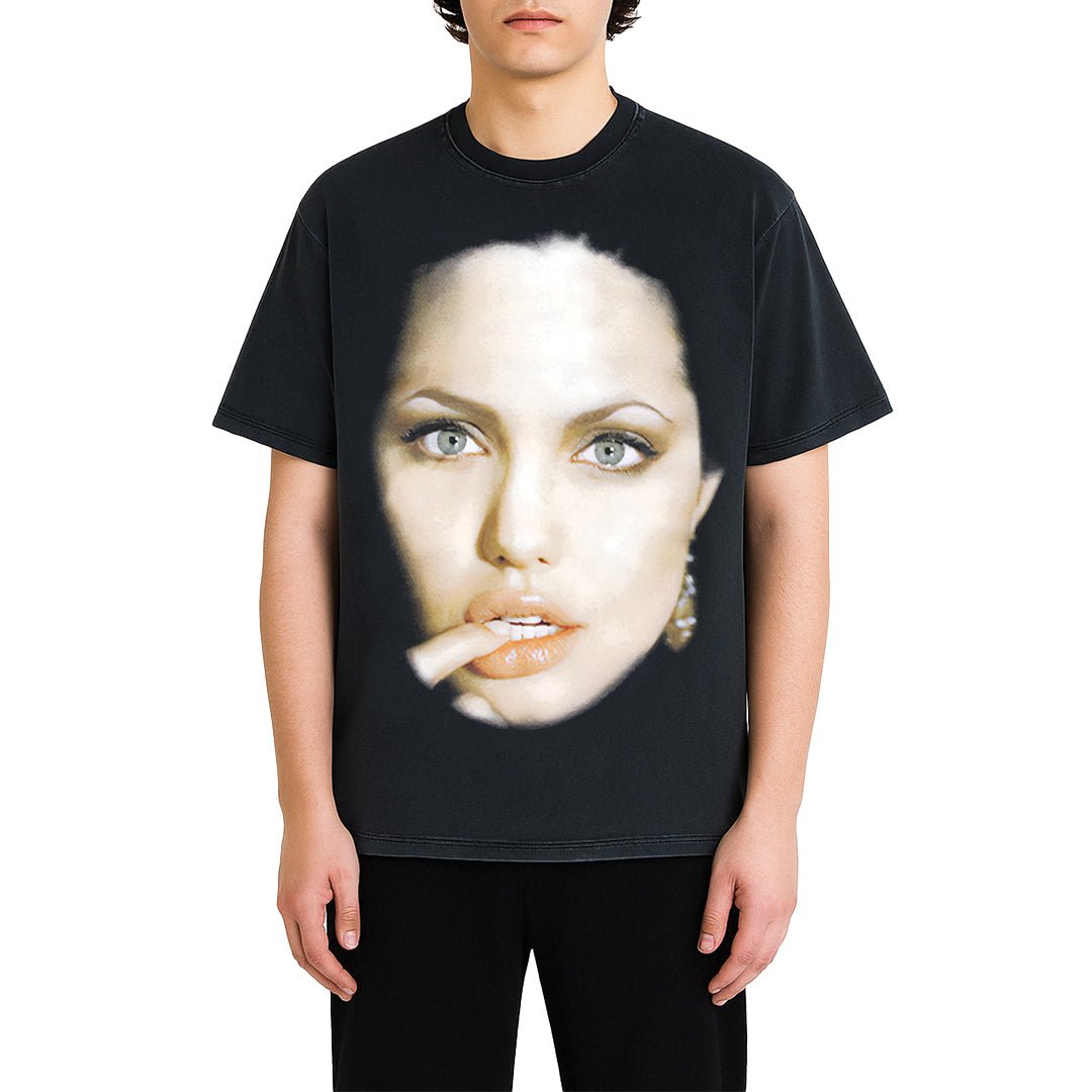 Black "Jolie" T-Shirt - Thrashink