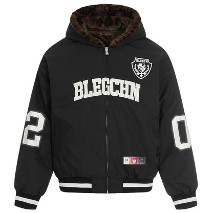Bleggchn Reversible 2 - in - 1 Hooded Jacket - Thrashink