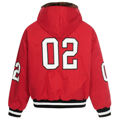 Bleggchn Reversible 2 - in - 1 Hooded Jacket - Thrashink