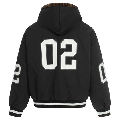 Bleggchn Reversible 2 - in - 1 Hooded Jacket - Thrashink