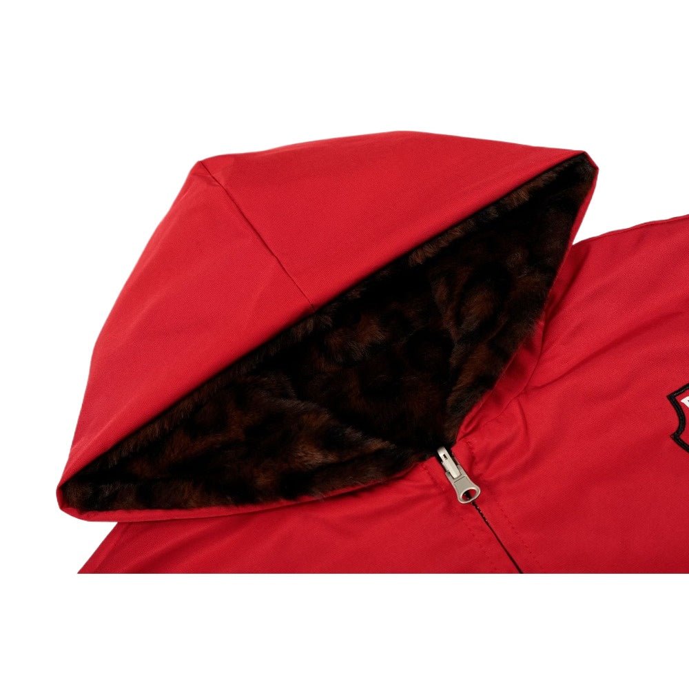 Bleggchn Reversible 2 - in - 1 Hooded Jacket - Thrashink