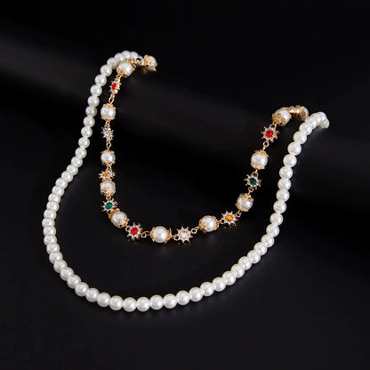 Blossoms Pearl Pants Chain Pendant - Thrashink