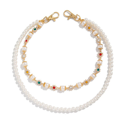 Blossoms Pearl Pants Chain Pendant - Thrashink