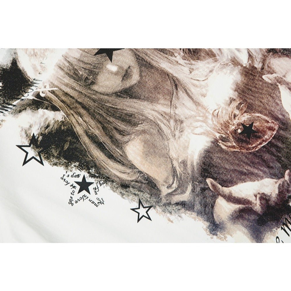 "BMSKTREE" Printed Short Sleeve T-Shirt - Thrashink