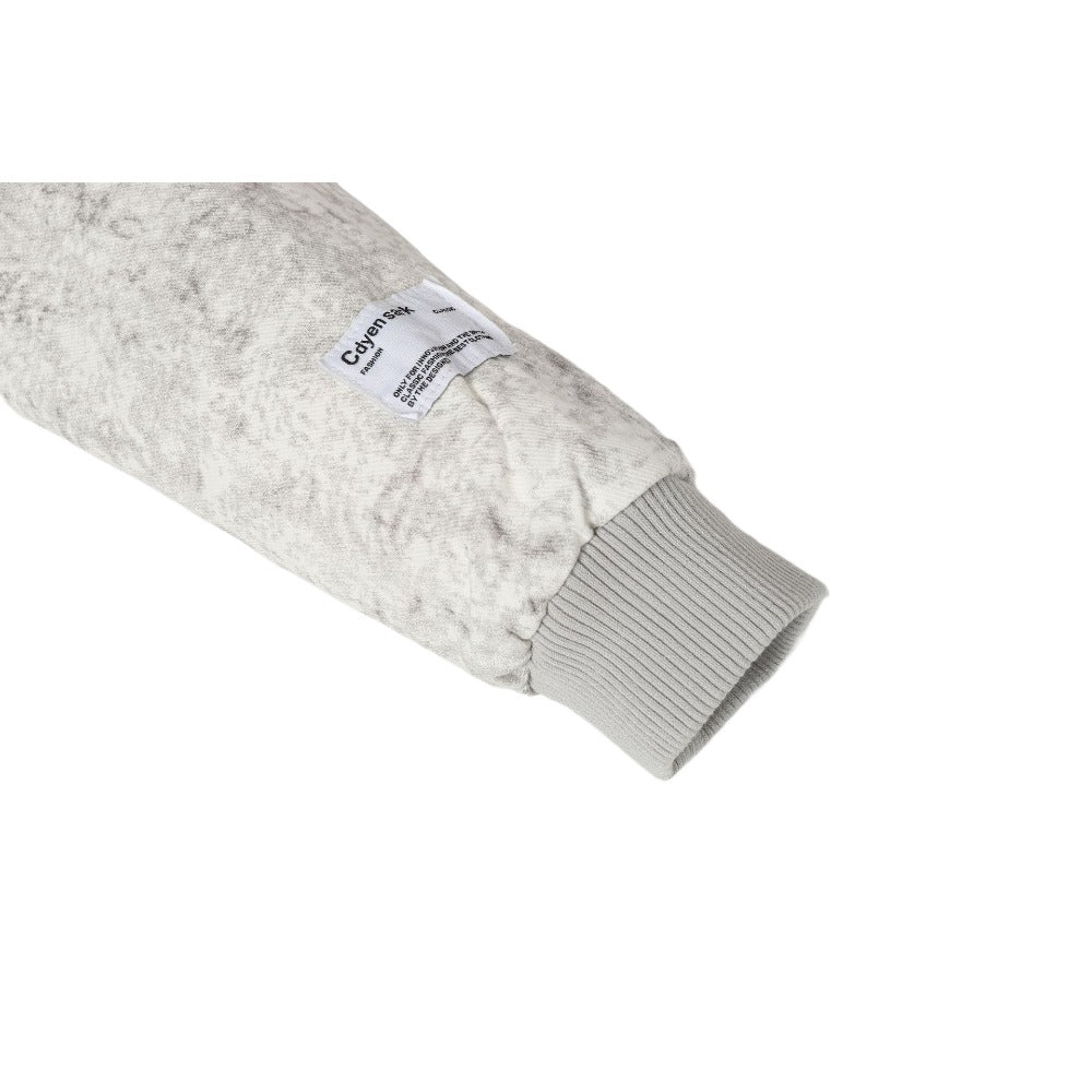 Branch Camouflage Print Faux Fur Lined Jacket - Thrashink