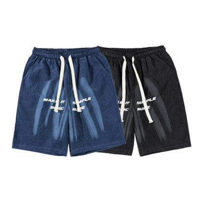 Brush Rude Drawstring Sport Shorts - Thrashink