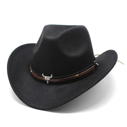 Bull Skull Cowboy Hat - Thrashink