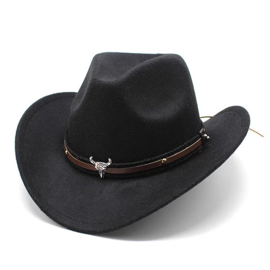Bull Skull Cowboy Hat - Thrashink