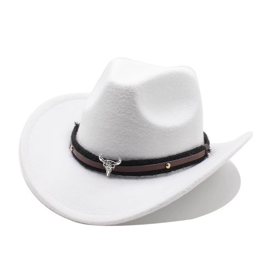 Bull Skull Cowboy Hat - Thrashink
