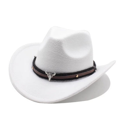 Bull Skull Cowboy Hat - Thrashink