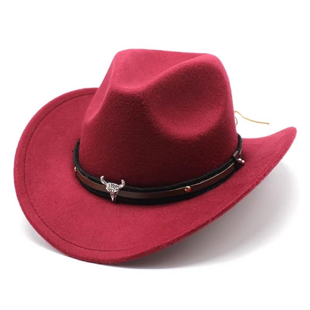 Bull Skull Cowboy Hat - Thrashink