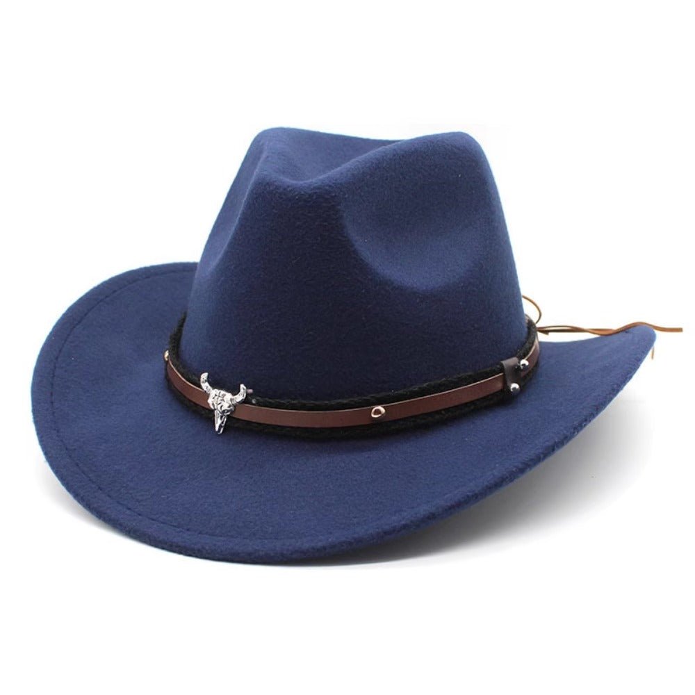 Bull Skull Cowboy Hat - Thrashink