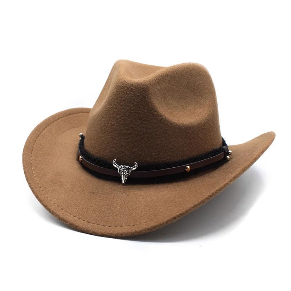Bull Skull Cowboy Hat - Thrashink