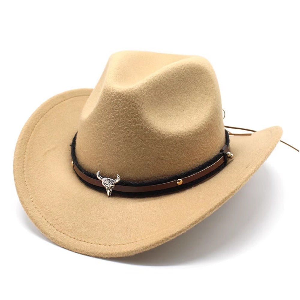 Bull Skull Cowboy Hat - Thrashink