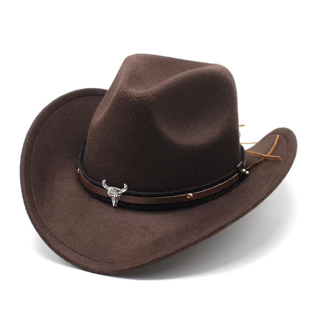 Bull Skull Cowboy Hat - Thrashink