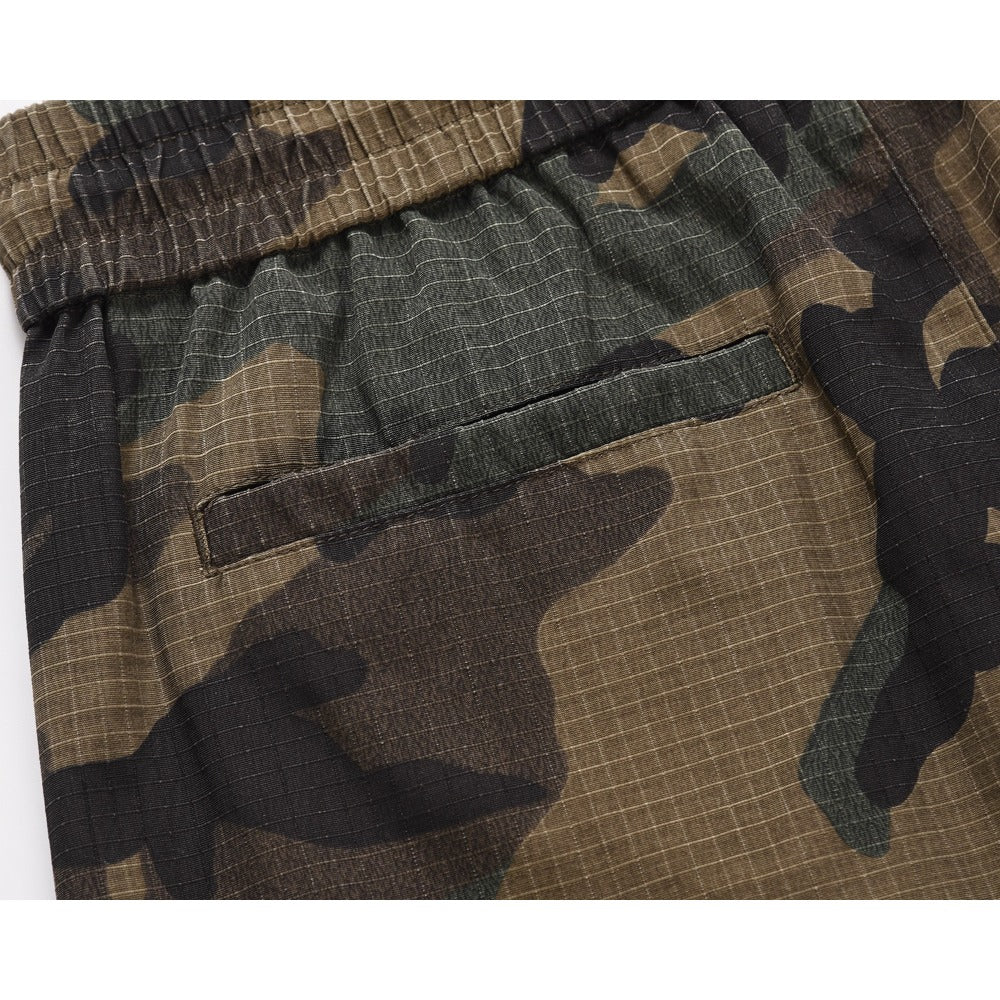 RO Washed Camo Cargo Shorts