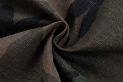 Camouflage Layered Waist Cargo Pants - Thrashink