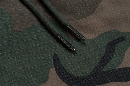 Camouflage Layered Waist Cargo Pants - Thrashink