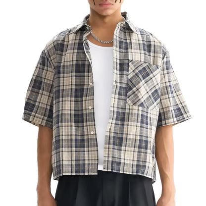 Canyon Plaid Short Sleeve - Thrashink