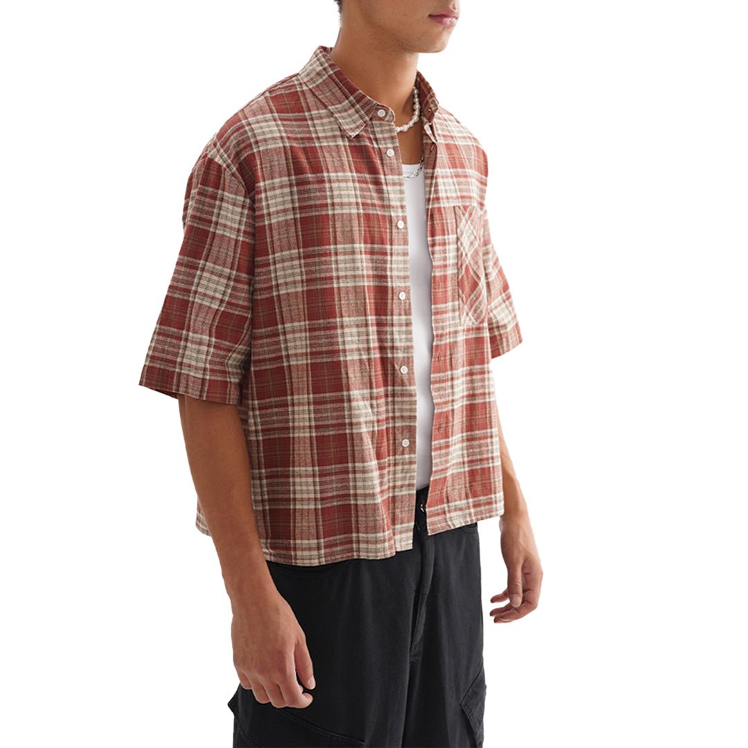 Canyon Plaid Short Sleeve - Thrashink