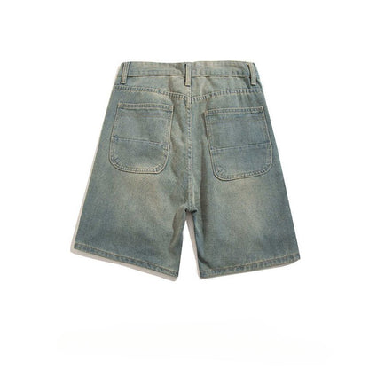 Cargo Bermuda Denim Shorts - Thrashink