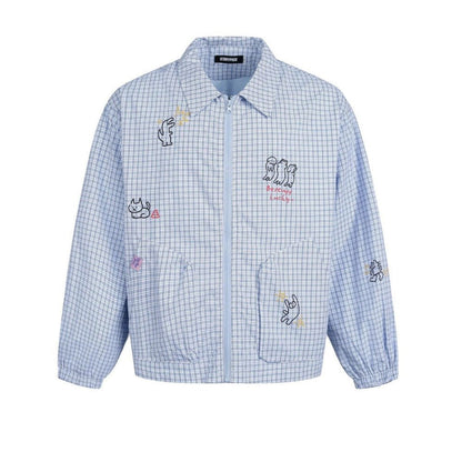 Cartoon Patterned Printed Shirt - Thrashink